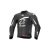 GP PLUS R V4 LEATHER JACKET RIDEKNIT fekete-fehér 60
