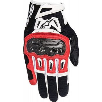 SMX-2 AC V2 GLOVE fekete-fehér-piros S