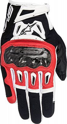 SMX-2 AC V2 GLOVE fekete-fehér-piros S