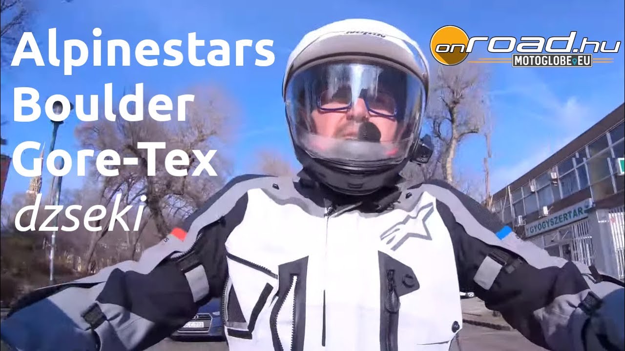 Alpinestars Boulder Gore-Tex dzseki bemutató